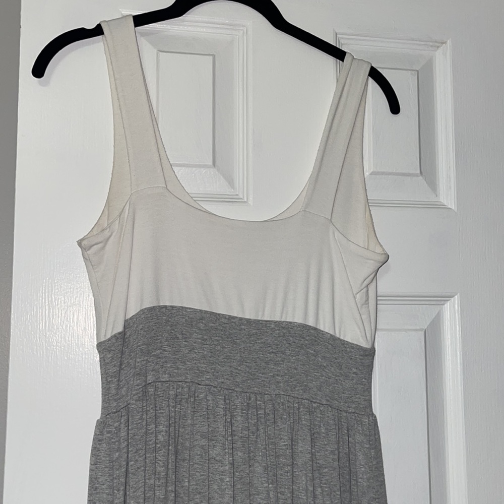White & Gray Dress - Picture 5 of 7